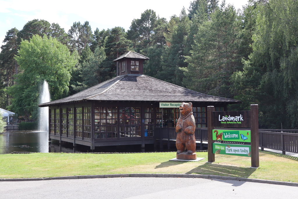 Reception at Landmark Forest Adventure Park Carrbridge