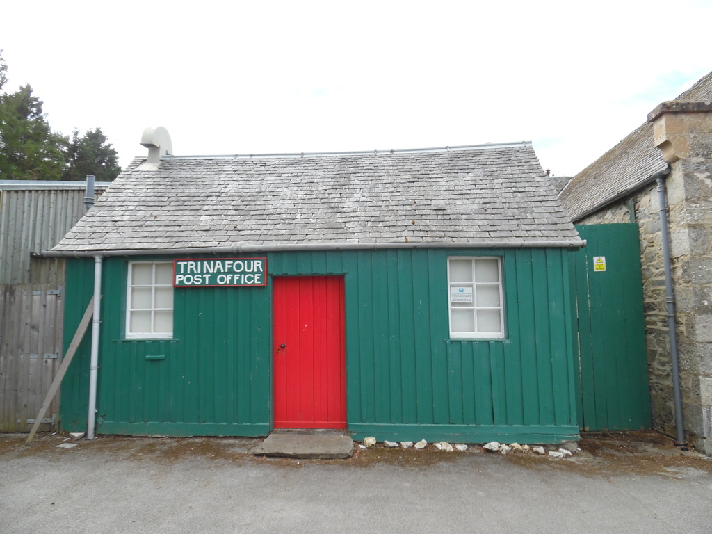 Trinafour Post Office at Country Life Museum Blair Atholl