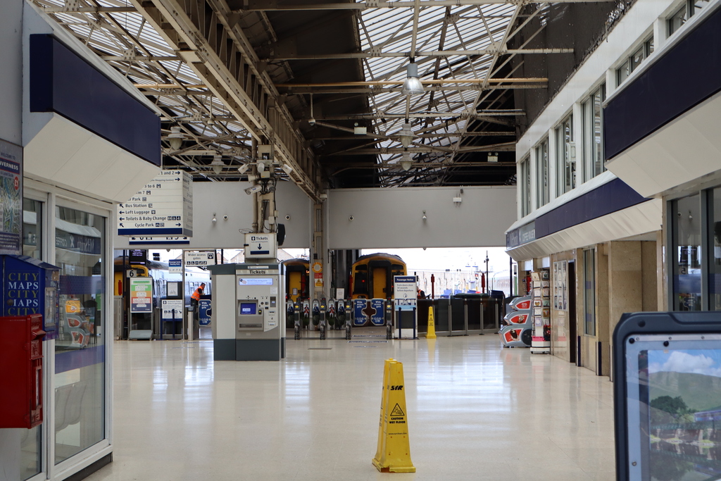 Inverness Train Station interior