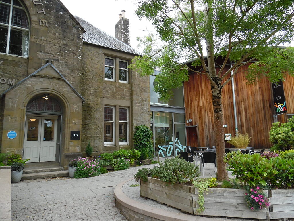 Entrance to Birnam Arts