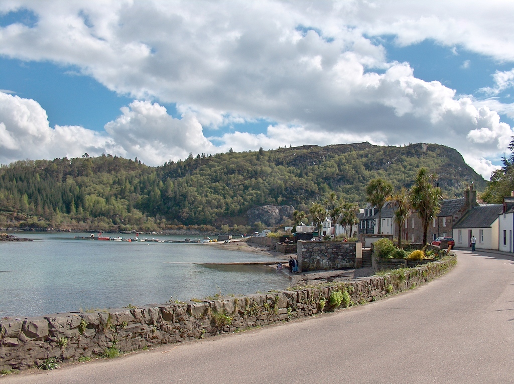 Harbour Street Plockton looking south