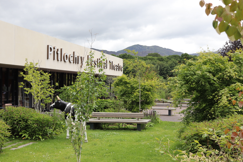 Pitlochry Festival Theatre entrance