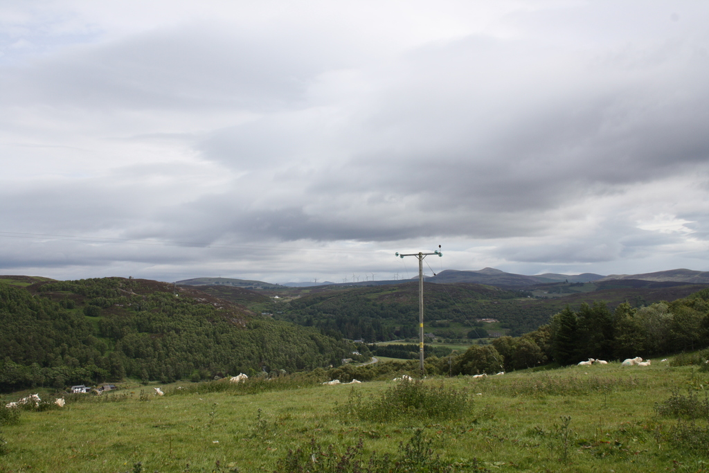 Mountain view in Rogart Sutherland