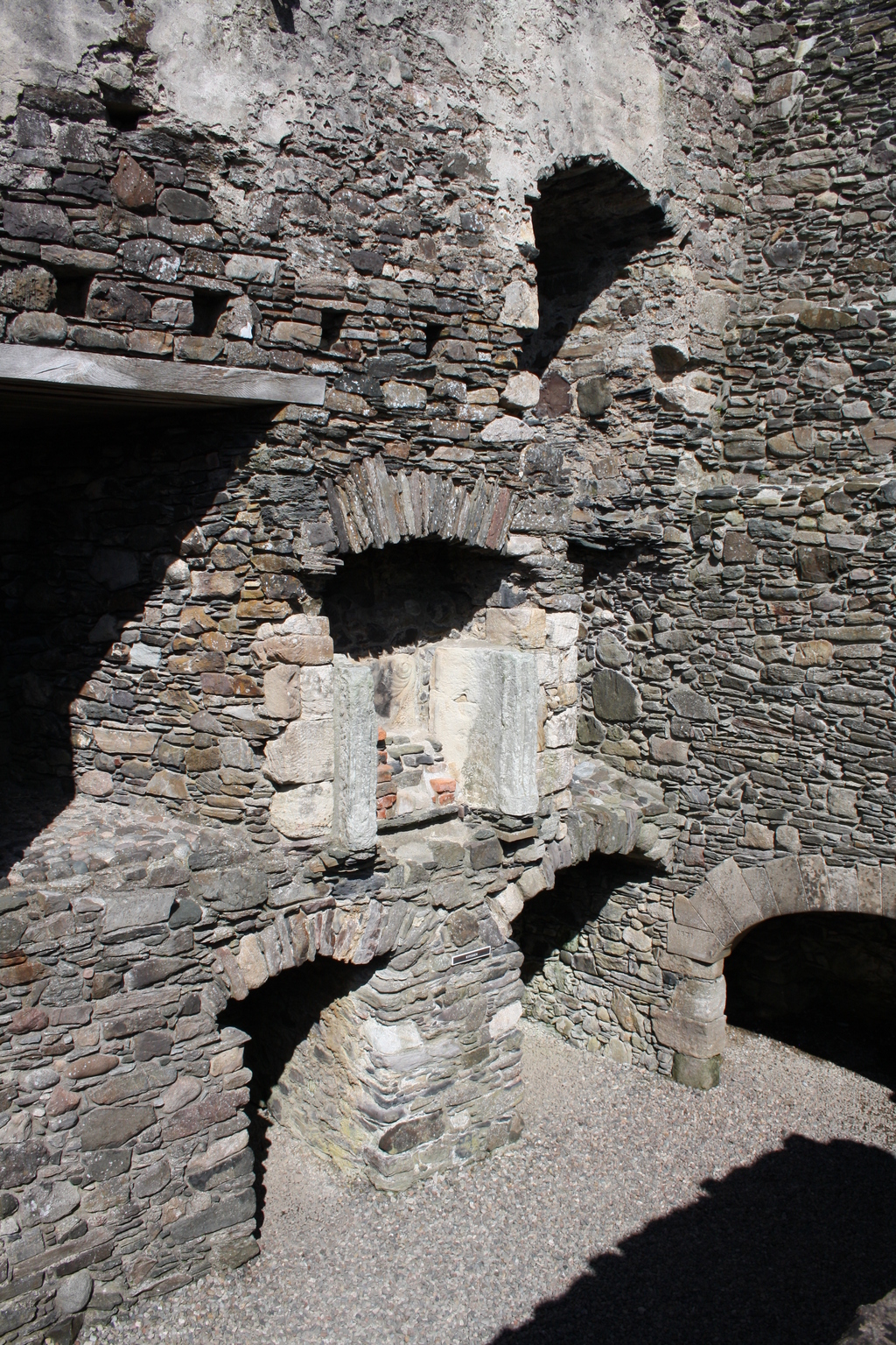 Dunstaffnage Castle interior