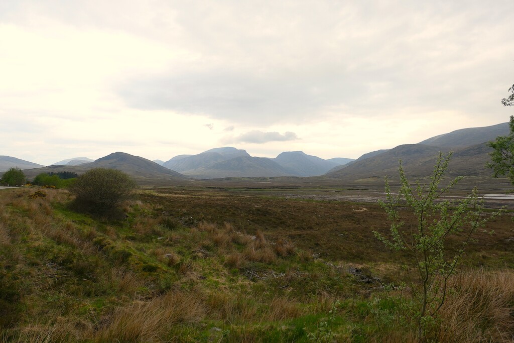 Scenery around Loch Glascarnoch