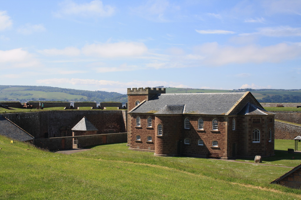 Fort George Scotland chapel and ramparts