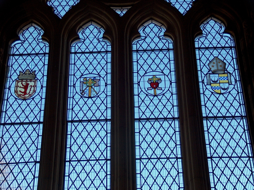 Elgin Cathedral Chapter House stained glass