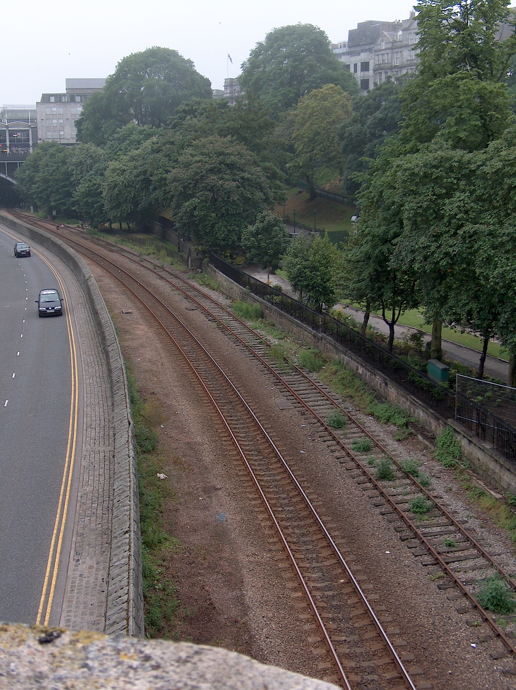Railway Line in Aberdeen