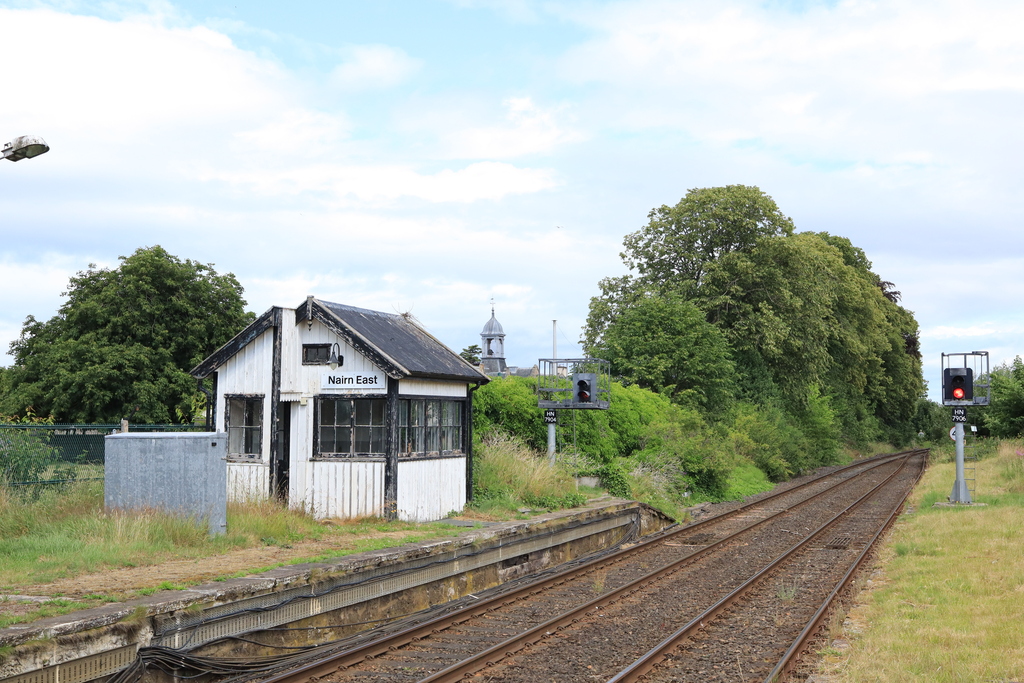 East signal box, Nairn Station