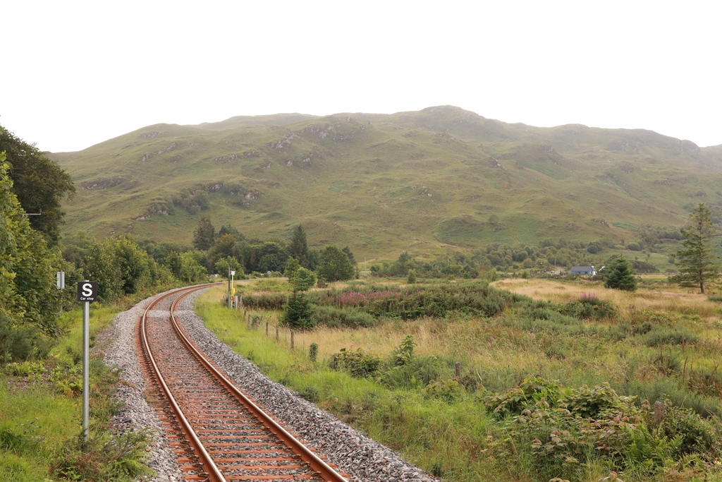 Kyle Line looking south from Attadale station