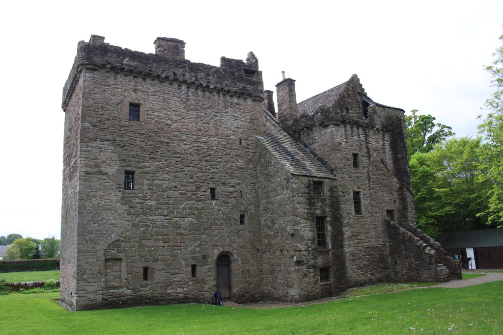 North side of Huntingtower Castle, Perth