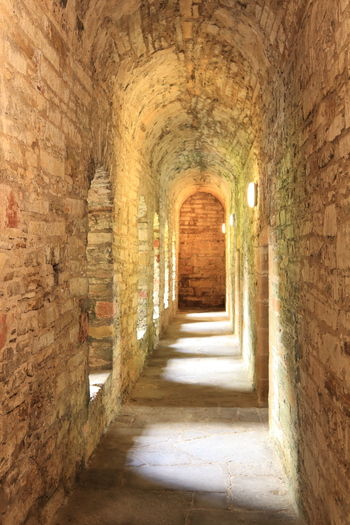 Corridor inside Earl's Palace Kirkwall