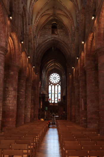 Nave at St Magnus Cathedral Kirkwall
