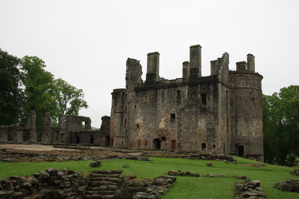 Huntly Castle bailey